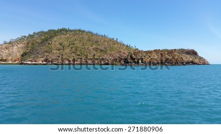 Scenic views of the  isolated  uninhabited ancient islands in the  Buccaneer Archipelago off the coast of Western Australia near the   town of Derby in the tropical  and remote  Kimberley region.