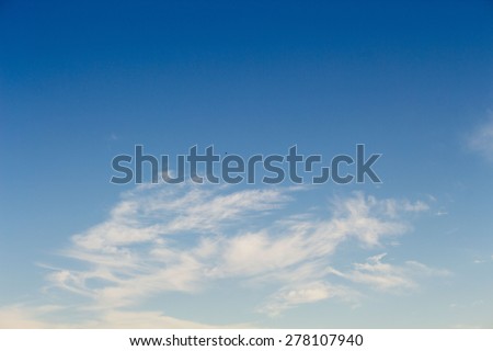 High white  wispy cirrus clouds  in  a blue Australian sky  sometimes called mare\'s tails   blown by high winds into long streamers indicate fine weather    but  stormy changes coming within two days.