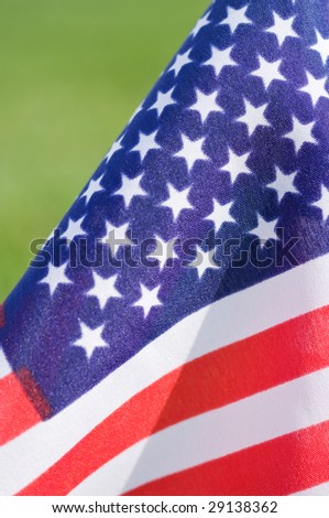 American flag close-up. See more flags in my portfolio.