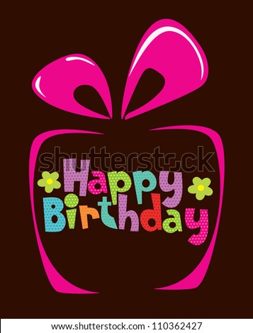 happy birthday card design vector illustration happy birthday card design vector illustration