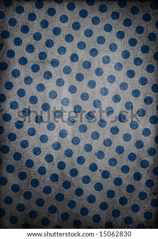 Black and white background with blue points