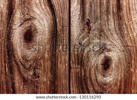 Old natural wooden texture. Background for web or scrap booking.