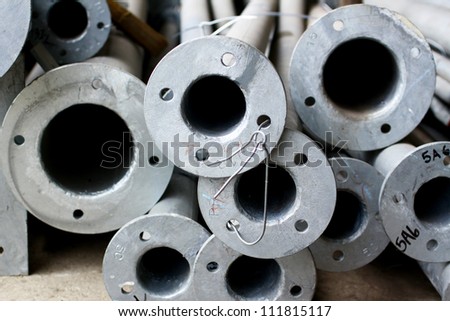 Hot-dip Galvanized Steel Pipes.