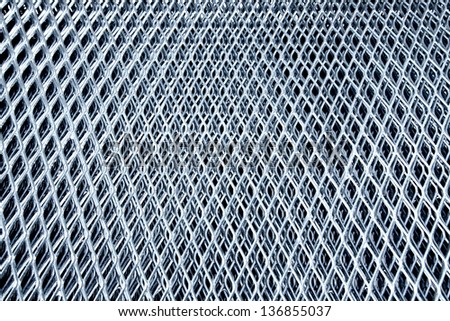 Texture of Steel grating