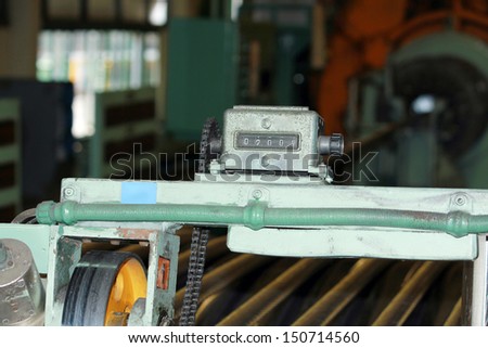 Counter machine of wire