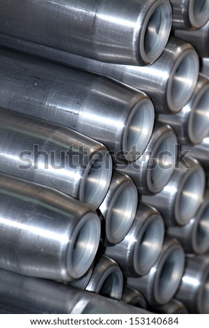 Aluminum pipe for fitting Electrical cable with Electrical steel tower