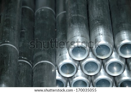 Aluminum tube for joint electrical cable