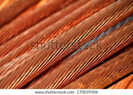 A copper wire