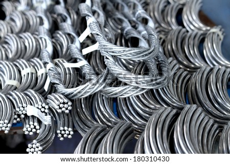Steel wire & aluminum wire for clamp electrical cable