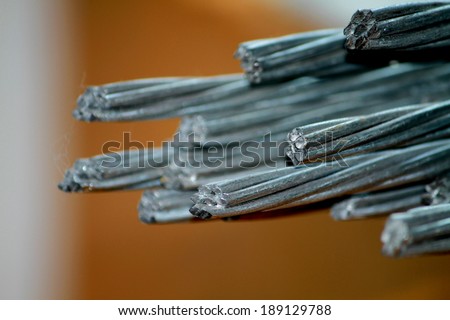 Steel cable texture