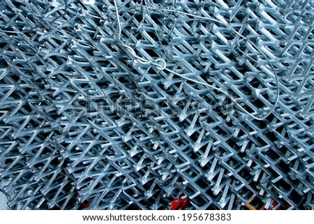 Hot-dip galvanized steel Grating