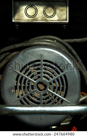 Case of motor fan