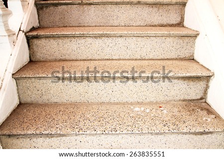 Concrete step