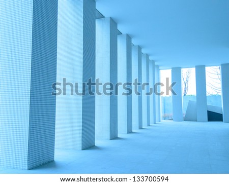 office indoor corridor