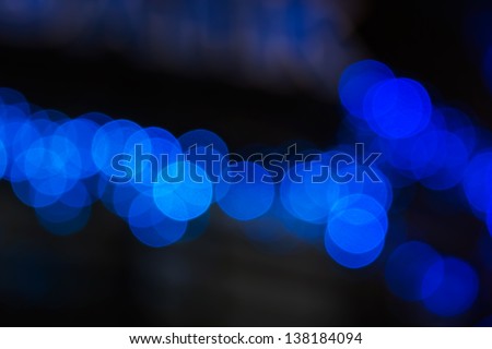 elements blurred lights of night signboards