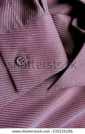 cotton violet and black striped shirt