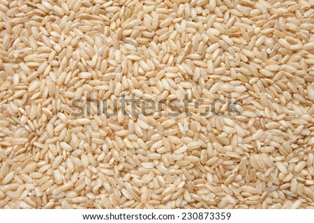 brown rice texture