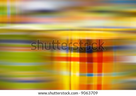 Square patterned background with fresh bright colors and feeling of cup of fresh juice
