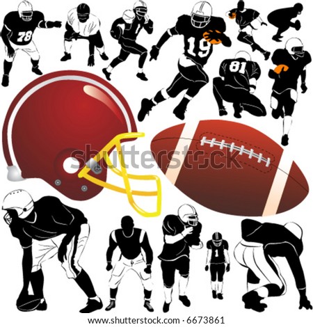 american football vector american football vector