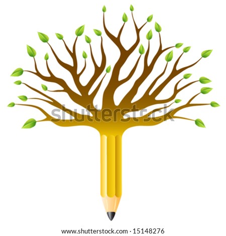 Education Tree Stock Vector Illustration 15148276 : Shutterstock