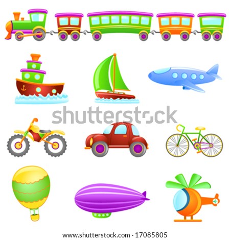 Cartoon Transportation Vector - 17085805 : Shutterstock