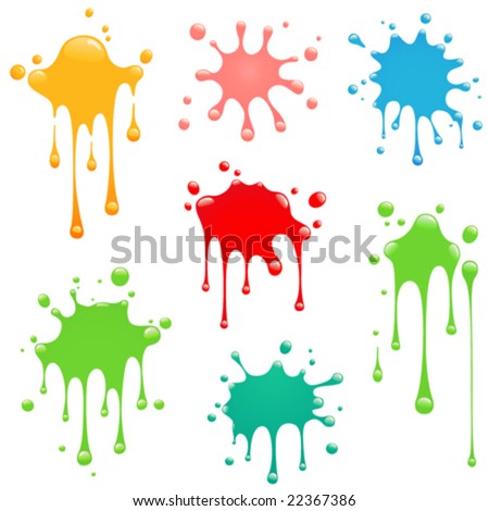 Paint Splatter Images on Paint Splatter Stock Vector 22367386   Shutterstock