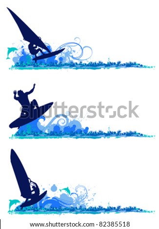 surfing design elements