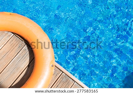 Pool ring and swimming pool