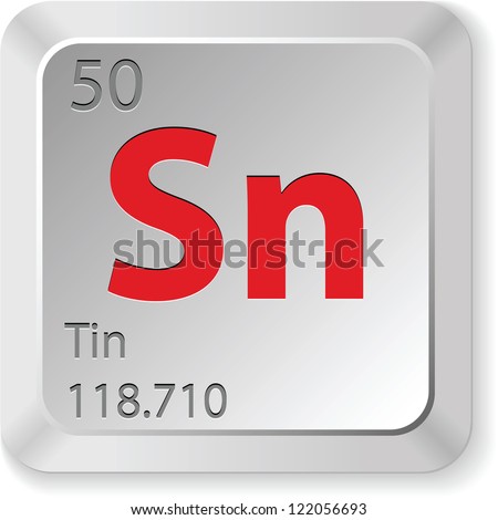 Tin Element Stock Vector Illustration 122056693 : Shutterstock