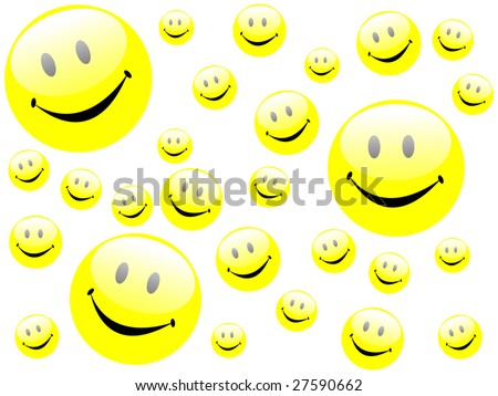 smiley background. Smiley Face ackground