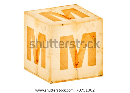 Box Letter M