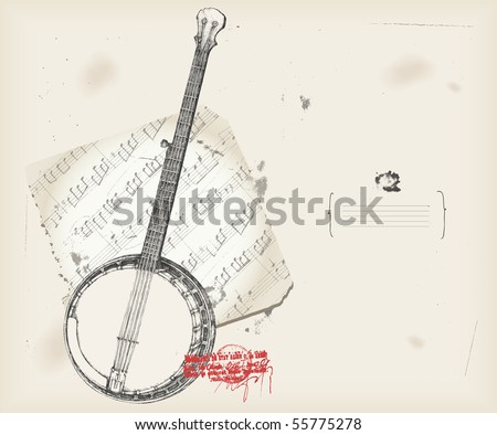 Banjo Vector