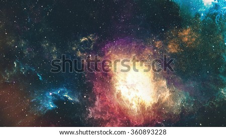 De-focused abstract texture of universe for graphic design