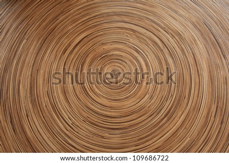 Circle wood background it\'s made by human.