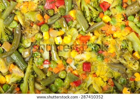 veggie dish, vegetable background photo
