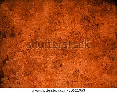 orange old surface, background
