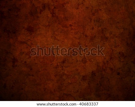 Dark red grunge wall surface, background