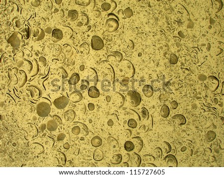 \'Moon landscape\': worn plaster wall texture (for background)