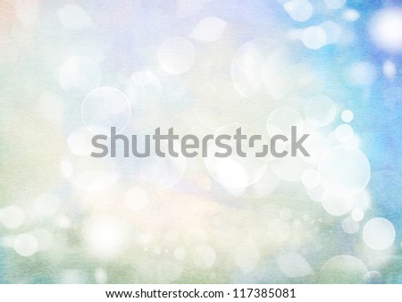 Abstract textured background: blue and white patterns. For art texture, grunge design, and vintage paper / border frame
