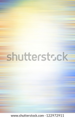 Abstract textured background: blue, white, and brown patterns on yellow backdrop. For art texture, grunge design, and vintage paper / border frame