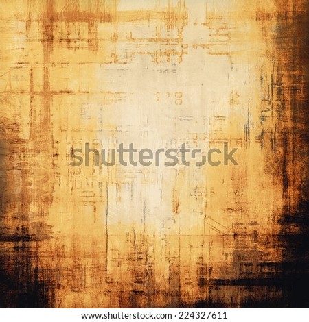 Abstract grunge background of old texture. With yellow, brown, black patterns