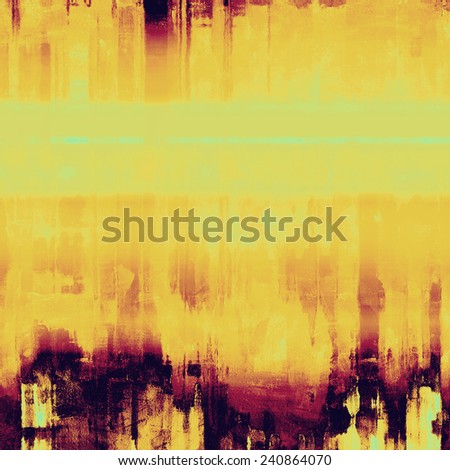 Grunge aging texture, art background. With different color patterns: cyan; yellow (beige); purple (violet); pink