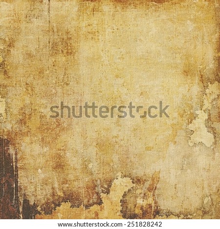 Grunge aging texture, art background. With different color patterns: yellow (beige); brown; gray; black