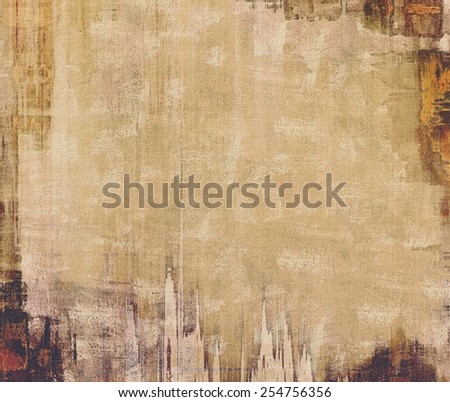 Abstract retro background or old-fashioned texture. With different color patterns: yellow (beige); brown; gray