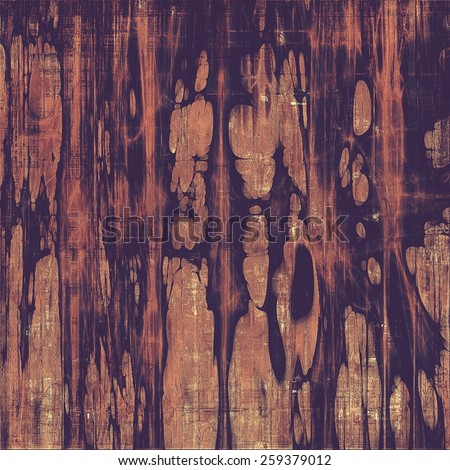 Grunge aging texture, art background. With different color patterns: brown; gray; purple (violet)