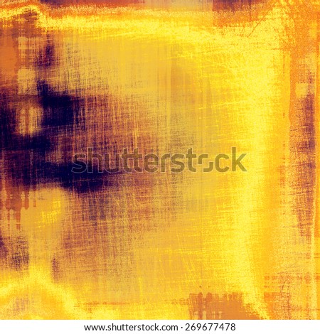 Antique vintage texture or background. With different color patterns: purple (violet); yellow (beige); brown