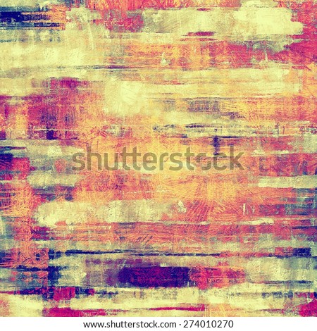 Grunge aging texture, art background. With different color patterns: yellow (beige); purple (violet); pink; red (orange)