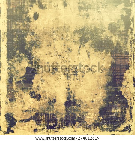 Old antique texture or background. With different color patterns: yellow (beige); brown; gray; black
