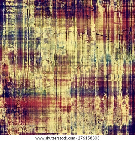 Grunge aging texture, art background. With different color patterns: yellow (beige); brown; purple (violet); blue