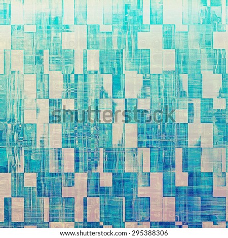 Art grunge vintage textured background. With different color patterns: gray; cyan; blue